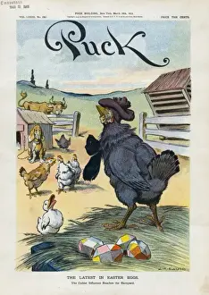 Puck Magazine Artwork Impressions: The latest in Easter eggs