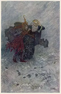 King Lear Art Impressions: Lear and the Fool