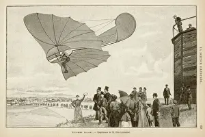 Vintage Aviation Photography Impressions: Lilienthal in Flight