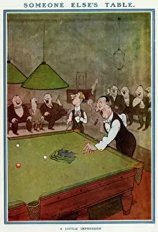 Snooker Impressions: Une petite impression de H.M.Bateman