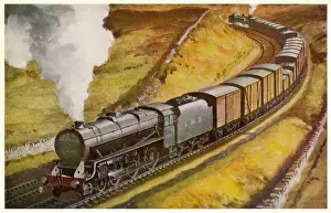 British Railway History Impressions: Lms Freight Train