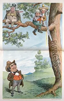 William Jennings Bryan Cartoon Impressions: The logical candidate and his logic