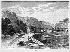Cornwall Coastline Images Impressions: LOOE, Cornwall