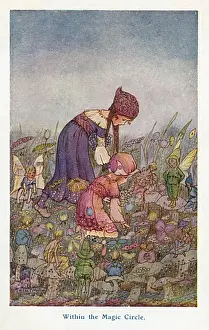 Folklore Inspired Artwork Impressions: Within the Magic Circle