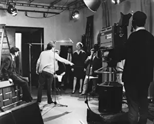 Impression encadrée : La réalisation d'un programme télévisé.