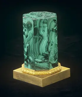 Malachite Mineral Impressions: Malachite