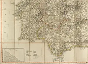 European History Maps Impressions: Map of Spain