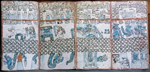 Les Codex Maya. Le Codex de Madrid (Codex Tro-Cortesianus). Pos.