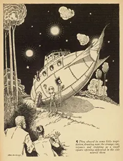 Science Fiction Art Impressions: microcosmic Buccaneers