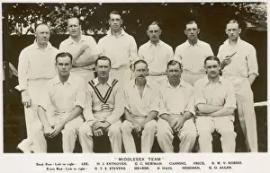 Middlesex Impressions: Équipe de cricket du Middlesex, années 1930