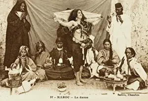 Images Liées Impressions: Danseur marocain