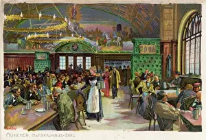 Bierkeller de Munich 1890