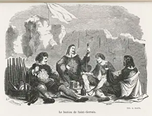 19th Century Art Impressions: Three Musketeers / C19Th