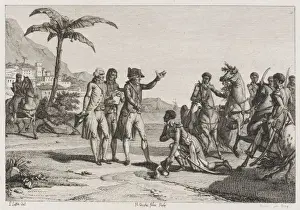French Colonial History Impressions: Native Rebels Stopped