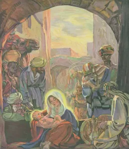La Nativité Impressions: Scène de la Nativité