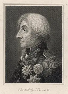 Lord Nelson Portrait Impressions: Nelson in Profile