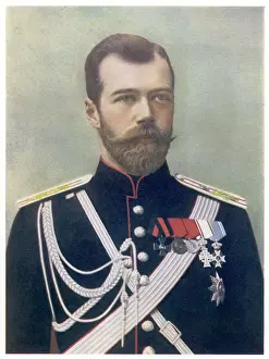 Dirigeants Russes Impressions: Nicolas II / Rois, 1er janvier