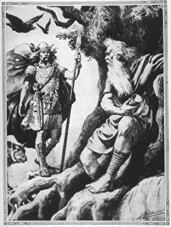 Mythologie Nordique Impressions: Odin cherche la sagesse
