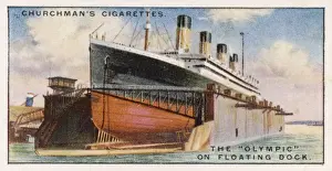 Titanic Sister Ship Impressions: Olympic in Dock