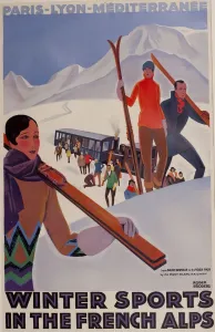 French Alps Winter Sports Impressions: (insert)