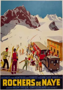 Vintage Travel Poster Impressions: (insert)