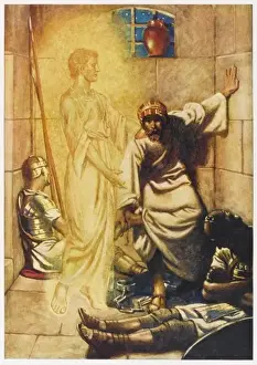 New Testament Scenes Impressions: Peter Breaks Jail