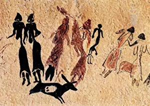 Peintures Rupestres Impressions: Danse phallique