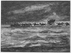 Historical Paranormal Images Impressions: Phantom Coach