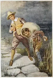 Historical Book Illustrations Impressions: Pilgrims Progress 3
