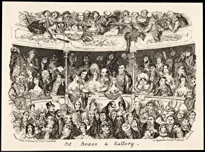 Cruikshank Artwork Impressions: Pit, Boxes and Gallery