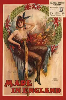 Affiche publicitaire "Made in England".
