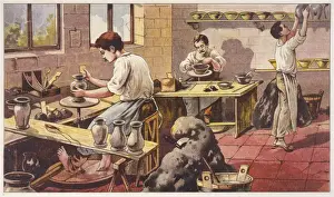 Potter At Work Impressions: Potters at Work C19