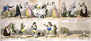 Satirical Prints UK Impressions: The progress of passion