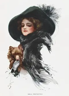 Elegant Female Portraits Impressions: WELL PROTECTED