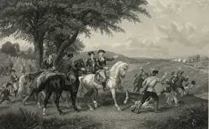 American Revolution Era Art Impressions: Provision train
