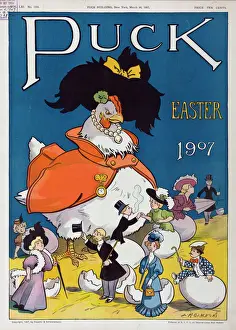Puck Magazine Illustrations Online Impressions: Puck Easter 1907