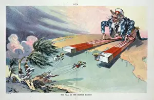 Uncle Sam Cartoon Impressions: The pull of the Monroe magnet