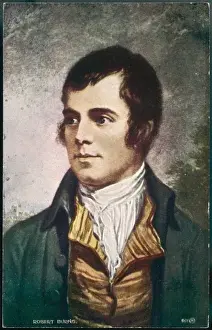 Impressions de Robert Burns Poète national écossais Portraits Robert Burns Impressions: Robert Burns - Carte postale