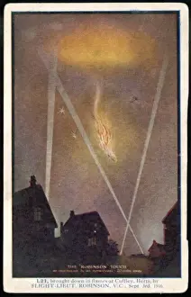 WWI Aerial Combat Impressions: Robinson Downs Zeppelin