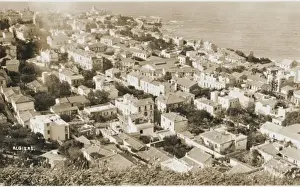 African Coastal Scene Impressions: The rooftops of Algiers