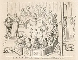 Arthurian Legend Art Impressions: Round Table