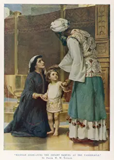 Old Testament Artwork For Sale Impressions: Samuel Dedicated