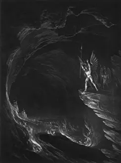 Fallen Angel Art Impressions: Satan in Hell
