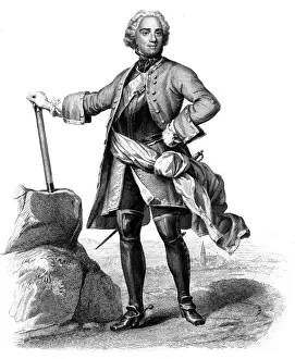 French Military Commanders Impressions: Saxe (Bouterwek)