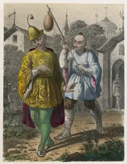 18th Century Illustrations Impressions: Scholar of Laputa