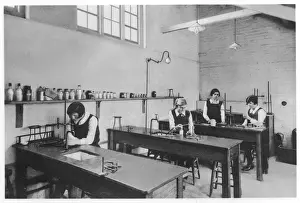 Laboratory Equipment History Impressions: Science Class