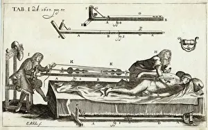 Antique Surgical Instruments Impressions: Setting a Bone 1682