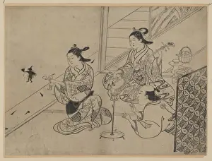 Woodblock Prints Japan Impressions: Shadow puppets