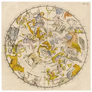 Zodiac Sign Illustrations Impressions: SKY CHART