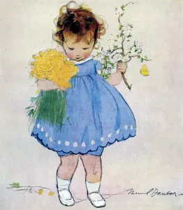 Printemps Impressions: Fleurs de Printemps par Murielle Daweson